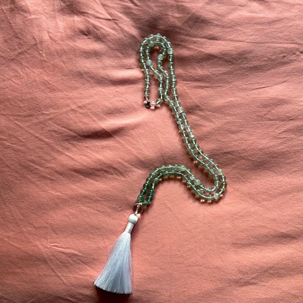 Fluorite Mala Beads
